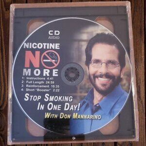 Dan Mannarino Stop Smoking in One Day! DVD/CD